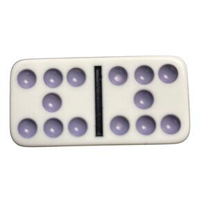 Double Twelve Dominoes Replacement Tile 7 7  Color Dot mq
